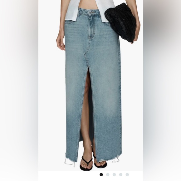 Maxi denim skirt - Picture 1 of 2